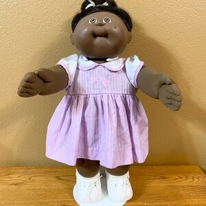 Vintage Cabbage Patch Kids Doll 1982 Rare HM8 AA Girl Cornsilk CPK Logo Dress